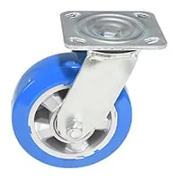Vestil CST-PB-6X2PUA-S caster wheel shown from an alternate angle