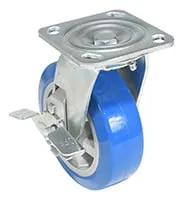 Vestil CST-PB-6X2PUA-SWB caster wheel shown from an alternate angle