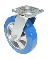 Vestil CST-PB-8X2PUA-S caster wheel shown from an alternate angle