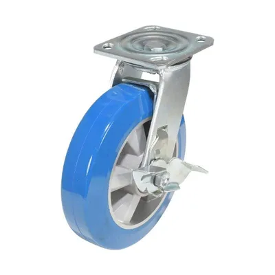 Vestil CST-PB-8X2PUA-S Polyurethane Precision Ball Bearing Swivel Caster