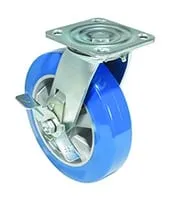 Vestil CST-PB-8X2PUA-SWB caster wheel shown from an alternate angle