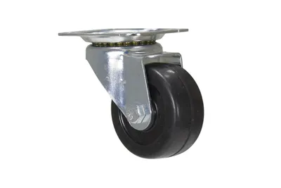 Vestil CST-VE-2X1RU-S caster wheel shown from an alternate angle