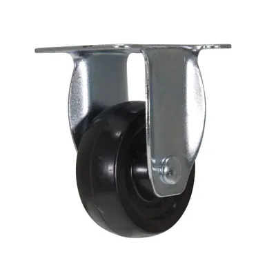 Vestil CST-VE-3X1RU-R Rubber Rigid Caster