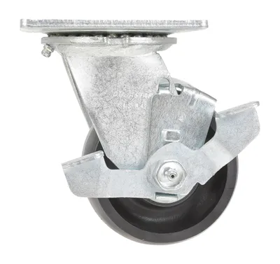 Vestil CST-VE-4X2GFN-SWB Glass Filled Nylon Swivel With Brake Caster 3