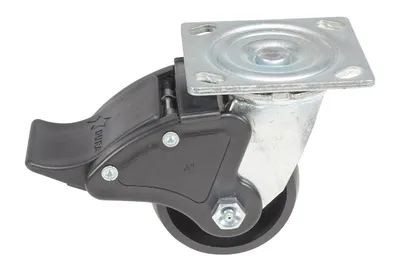 Vestil CST-VE-4X2GFN-SWTB Glass Filled Nylon Swivel With Total Brake Caster 3