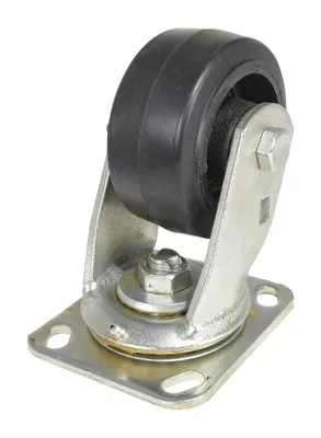 Vestil CST-VE-4X2MR-S Rubber Swivel Caster 4