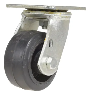 Vestil CST-VE-4X2MR-S Rubber Swivel Caster