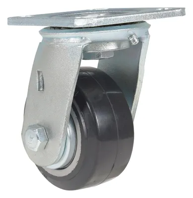 Vestil CST-VE-4X2MRA-S Rubber Swivel Caster 2