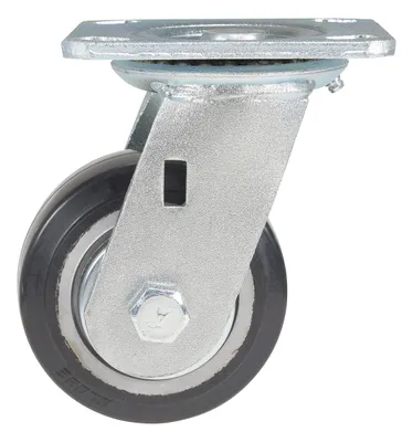 Vestil CST-VE-4X2MRA-S Rubber Swivel Caster 3