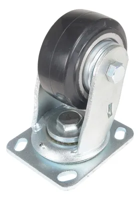 Vestil CST-VE-4X2MRA-S Rubber Swivel Caster 5