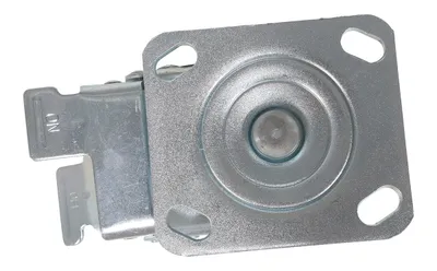 Vestil CST-VE-4X2MRA-SWTB Rubber Swivel With Total Brake Caster 6
