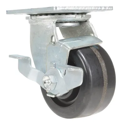 Vestil CST-VE-4X2PH-SWB Phenolic Swivel With Brake Caster 2