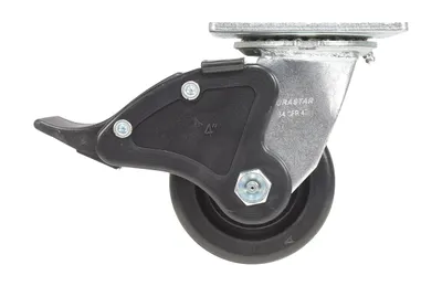 Vestil CST-VE-4X2PH-SWTB Phenolic Swivel With Total Brake Caster 3