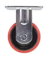 Vestil CST-VE-4X2PU-R caster wheel shown from an alternate angle