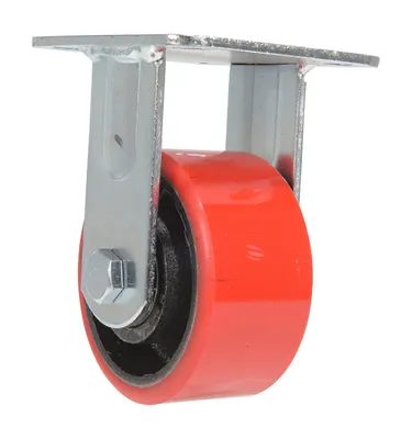 Vestil CST-VE-4X2PU-R caster wheel shown from an alternate angle