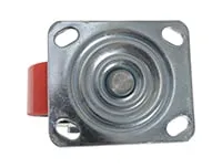 Vestil CST-VE-4X2PU-S caster wheel shown from an alternate angle
