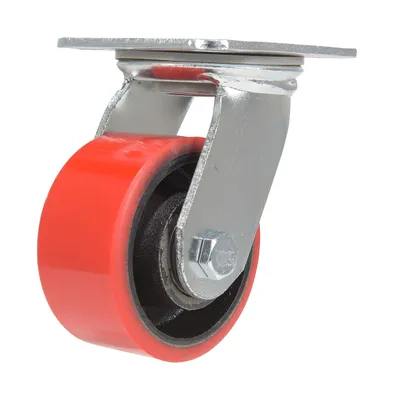 Vestil CST-VE-4X2PU-S Polyurethane Swivel Caster