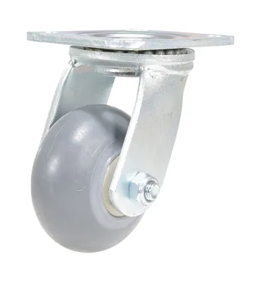 Vestil CST-VE-4X2TPR-S caster wheel shown from an alternate angle