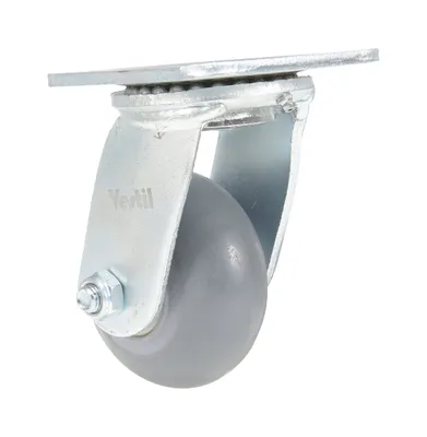 Vestil CST-VE-4X2TPR-S Thermoplastic Swivel Rigid Caster