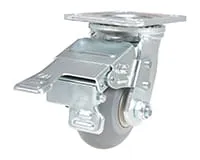 Vestil CST-VE-4X2TPR-SWTB caster wheel shown from an alternate angle