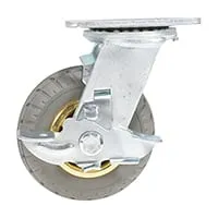 Vestil CST-VE-5X2FF-SWB caster wheel shown from an alternate angle