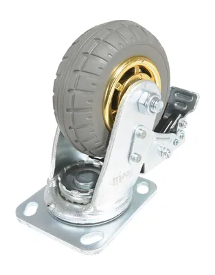 Vestil CST-VE-5X2FF-SWTB Flat-Free Swivel With Total Brake Caster