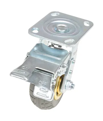 Vestil CST-VE-5X2FF-SWTB Flat-Free Swivel With Total Brake Caster