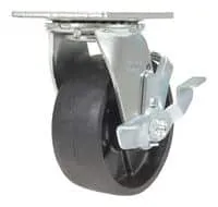 Vestil CST-VE-5X2GFN-SWB caster wheel shown from an alternate angle