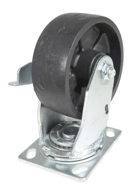 Vestil CST-VE-5X2GFN-SWB Glass Filled Nylon Swivel With Brake Caster