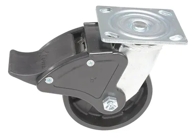 Vestil CST-VE-5X2GFN-SWTB Glass Filled Nylon Swivel With Total Brake Caster
