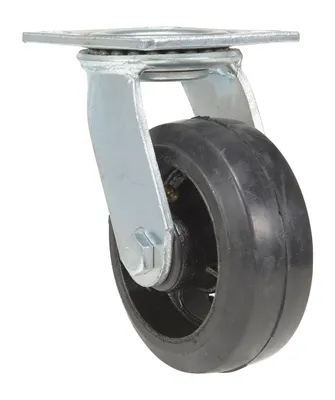 Vestil CST-VE-5X2MR-S caster wheel shown from an alternate angle