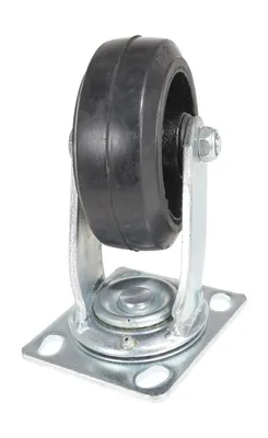 Vestil CST-VE-5X2MR-S caster wheel shown from an alternate angle