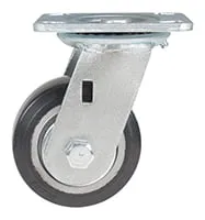 Vestil CST-VE-5X2MRA-S caster wheel shown from an alternate angle