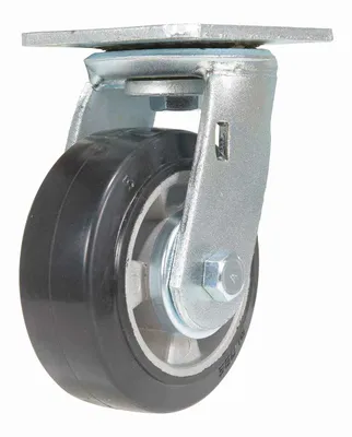 Vestil CST-VE-5X2MRA-S Rubber Swivel Caster