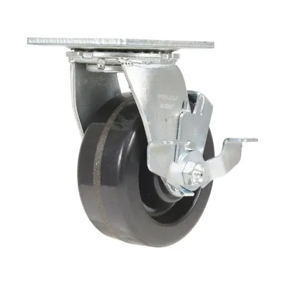 Vestil CST-VE-5X2PH-SWB caster wheel shown from an alternate angle