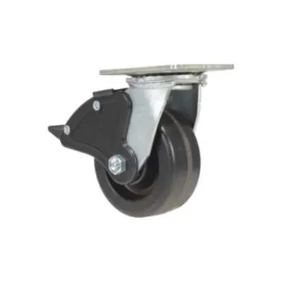 Vestil CST-VE-5X2PH-SWTB Phenolic Swivel With Total Brake Caster