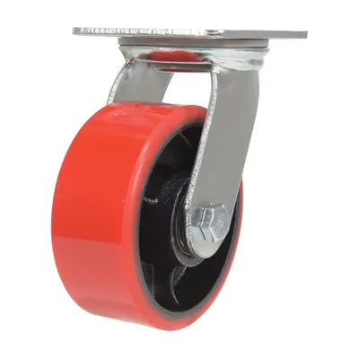 Vestil CST-VE-5X2PU-S Polyurethane Swivel Caster