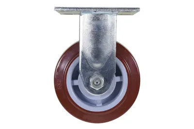 Vestil CST-VE-5X2PUP-R caster wheel shown from an alternate angle