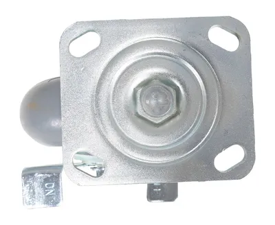Vestil CST-VE-5X2TPR-SWB caster wheel shown from an alternate angle