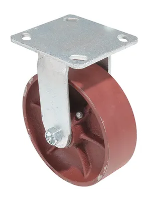 Vestil CST-VE-6X2DS-R Cast Iron-Steel Rigid Caster