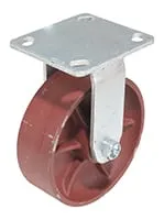 Vestil CST-VE-6X2DS-R caster wheel shown from an alternate angle