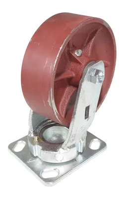 Vestil CST-VE-6X2DS-S Cast Iron-Steel Swivel Caster