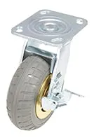 Vestil CST-VE-6X2FF-SWB caster wheel shown from an alternate angle