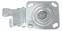 Vestil CST-VE-6X2FF-SWTB caster wheel shown from an alternate angle