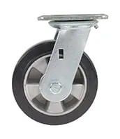 Vestil CST-VE-6X2MA-S caster wheel shown from an alternate angle