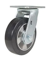 Vestil CST-VE-6X2MA-S caster wheel shown from an alternate angle