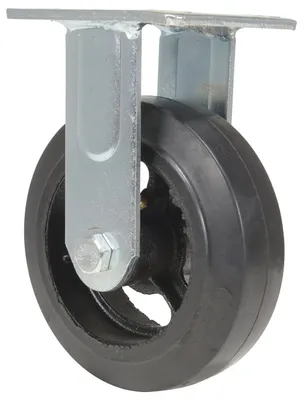 Vestil CST-VE-6X2MR-R Rubber Rigid Caster