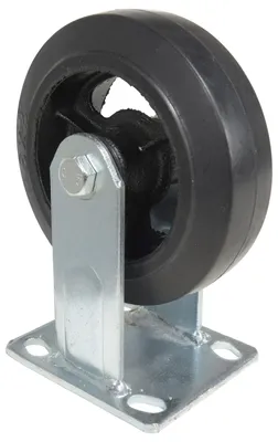 Vestil CST-VE-6X2MR-R Rubber Rigid Caster