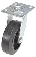 Vestil CST-VE-6X2MR-S caster wheel shown from an alternate angle