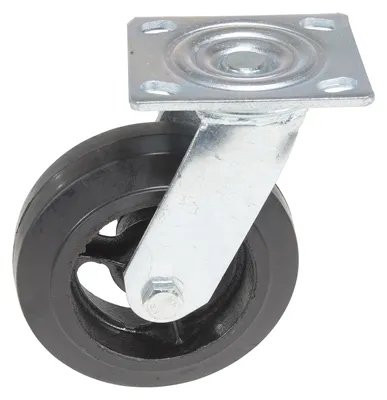 Vestil CST-VE-6X2MR-S Rubber Swivel Caster